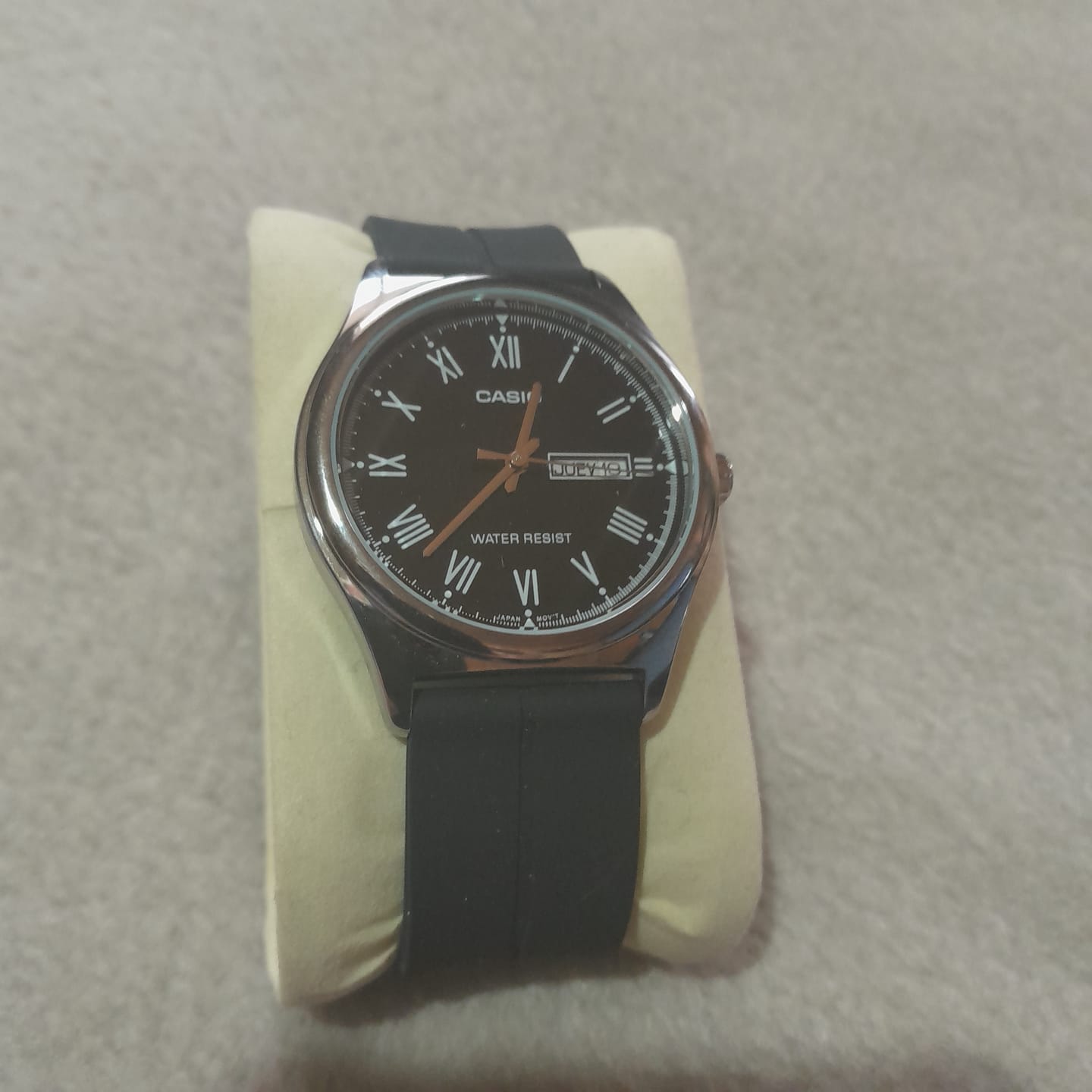 Customer photo review of Reloj Casio Análogo MTP-V006L-1B Negro