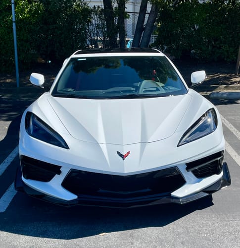 Customer photo review of Corvette C8 Stingray Front Splitter [Z06 / Z07 Conversion Package]