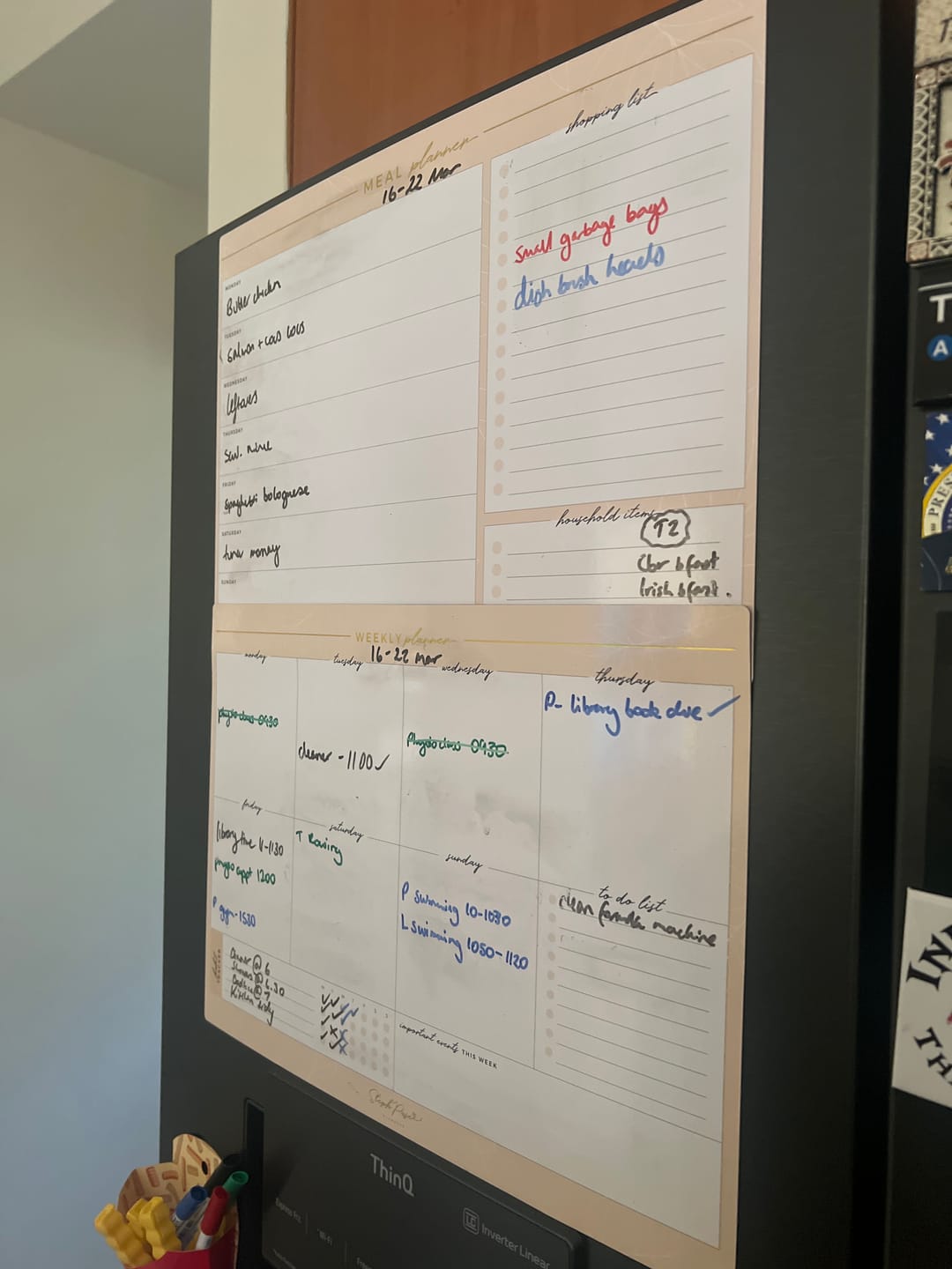 Customer photo review of Home Organisation Hub Bundle - Beige
