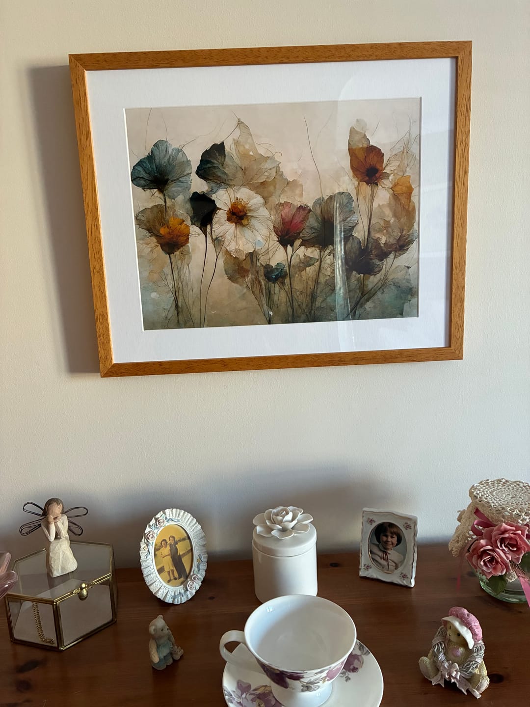 Customer photo review of Dry Bouquet Framed Art Print