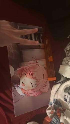 Customer photo review of Custom Oversized Playmat (28" x 14")