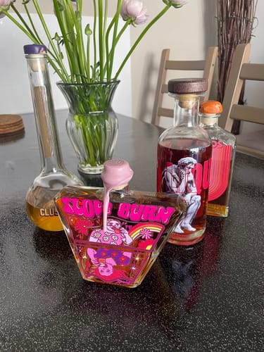 Customer photo review of Slow Burn X Martial Berthaud – La Résurrection – 120 flacons