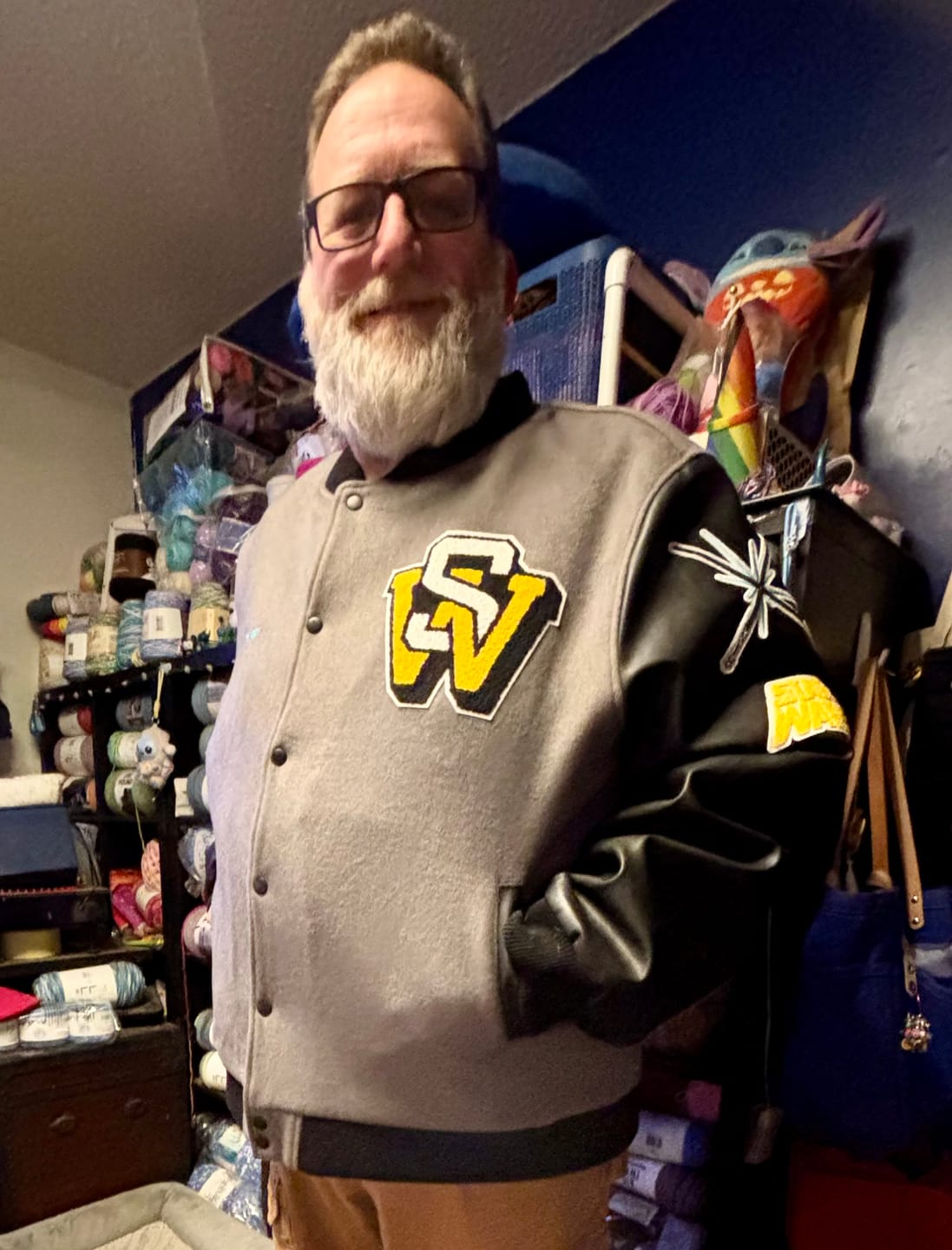Customer photo review of Star Wars™ "A Long Time Ago...." – Limited-Edition Varsity Jacket