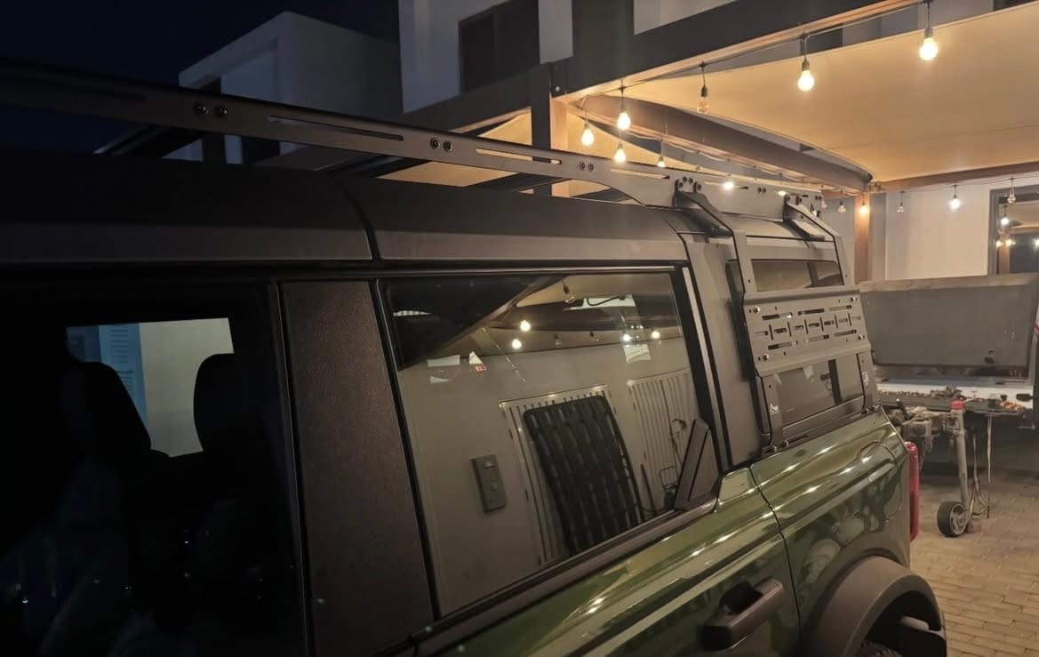 Customer photo review of Modular Roof Rack For The Ford Bronco 4-Door