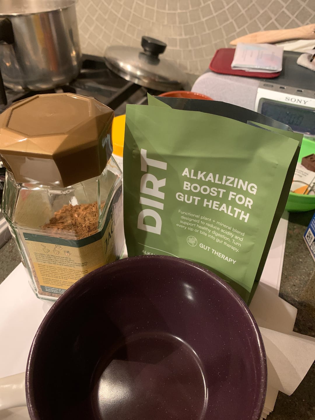 Customer photo review of Alkalizing Dirt Blend (5oz)