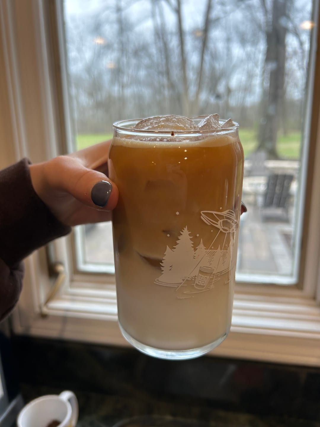 Customer photo review of Vanilla Coffee Syrup
