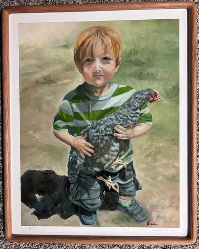 Customer photo review of 14x18 Giclee Fine Art Prints