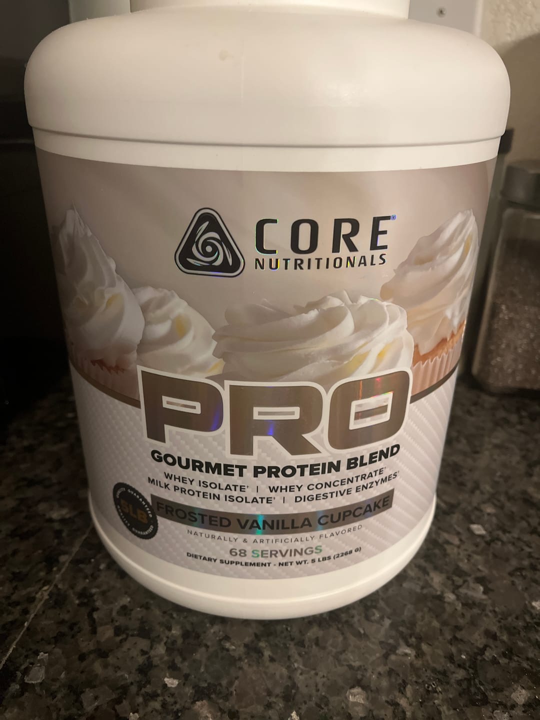Customer photo review of Core PRO Protein Blend