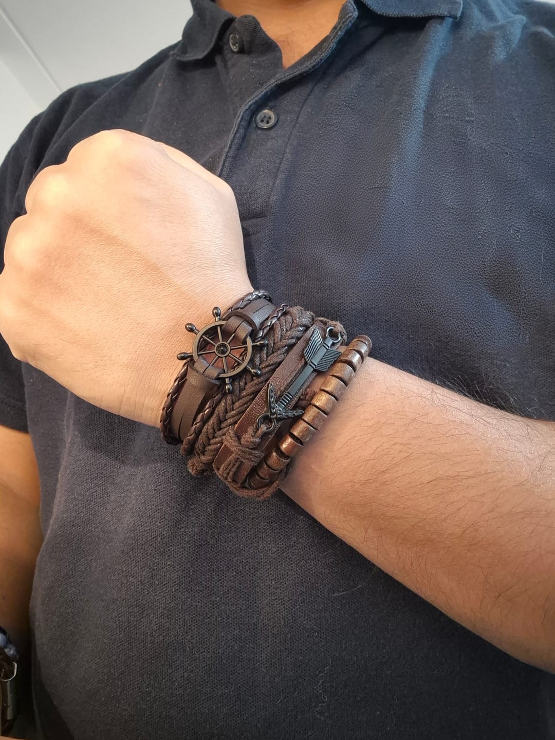 Customer photo review of Bracelet Tlaloc