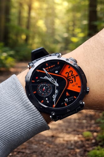 Customer photo review of STONE – Die stabilste Smartwatch mit 21+ Tagen Akkulaufzeit