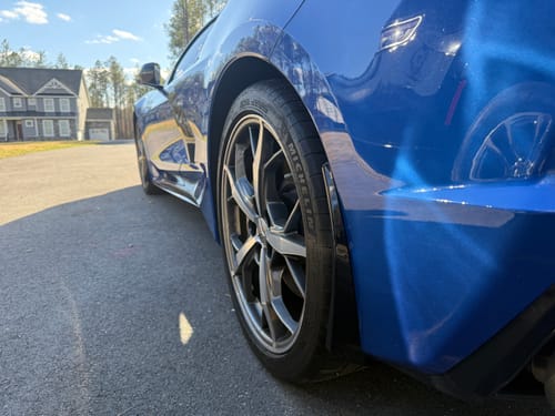 Customer photo review of Corvette C8 Stingray XL Extended Splash Guard