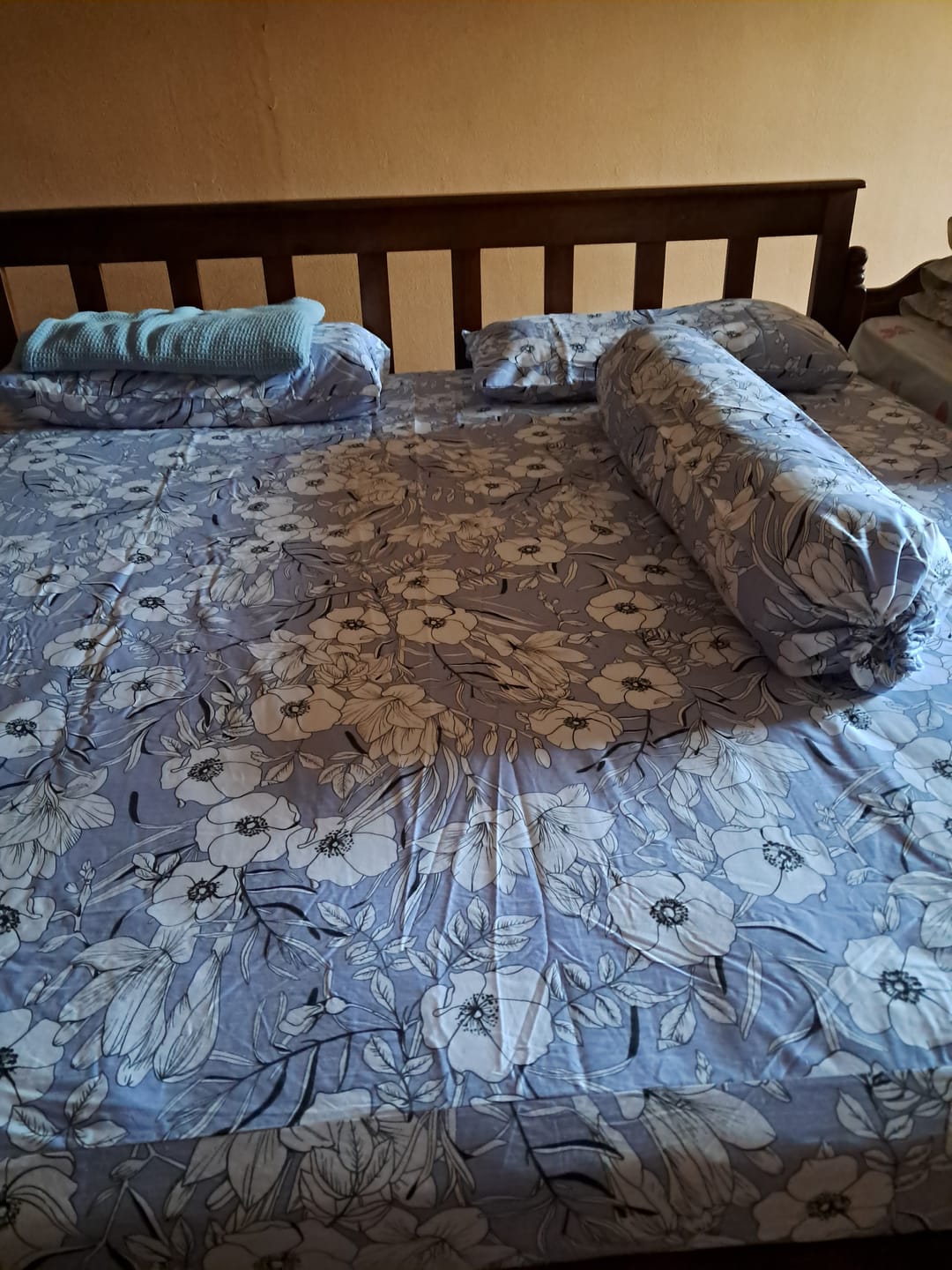 Customer photo review of ⚡FLASH SALE⚡ Contempo Amara 100% Cotton Fitted Sheet Set