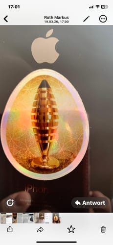 Customer photo review of TOWER® Sticker Handystrahlenschutz