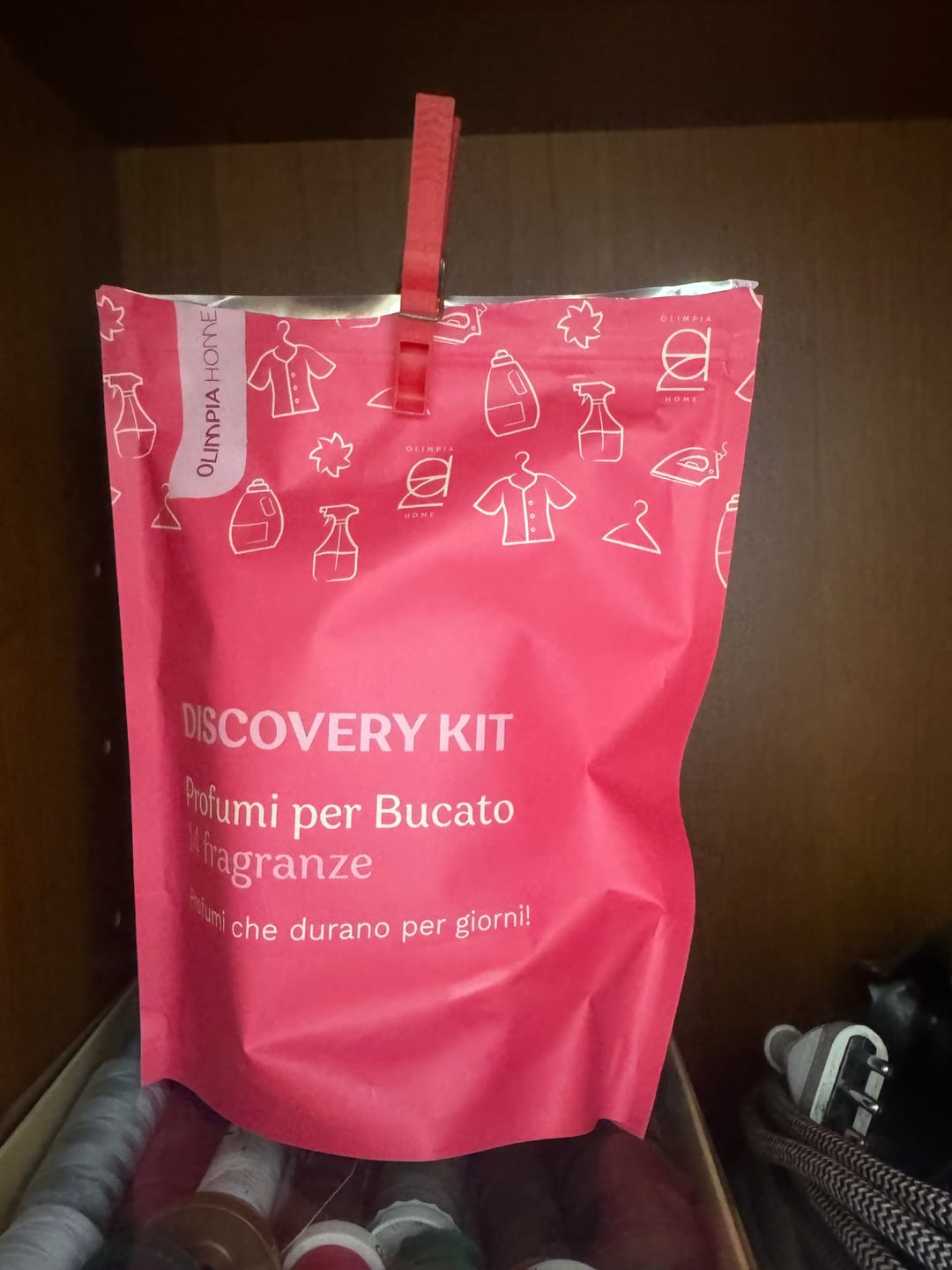 Customer photo review of Discovery Kit Laundry Collection – 14 Fragranze da scoprire