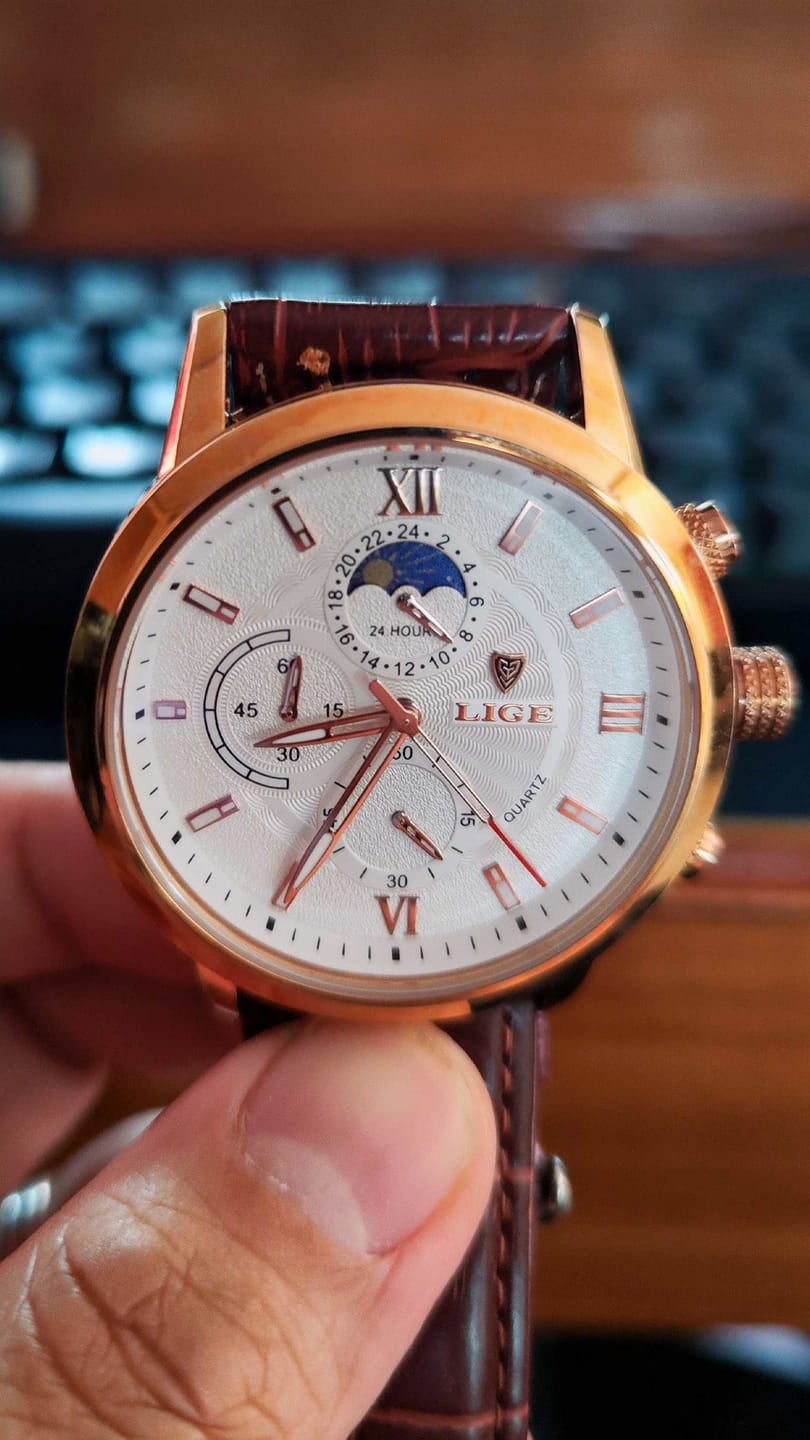 Customer photo review of LIGE® Classic Sports Watch