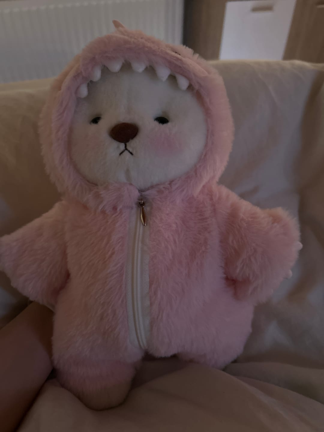 Customer photo review of Pink Dino
