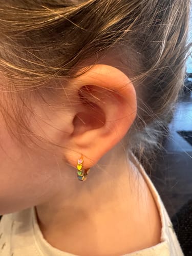 Customer photo review of Rainbow Heart Huggies