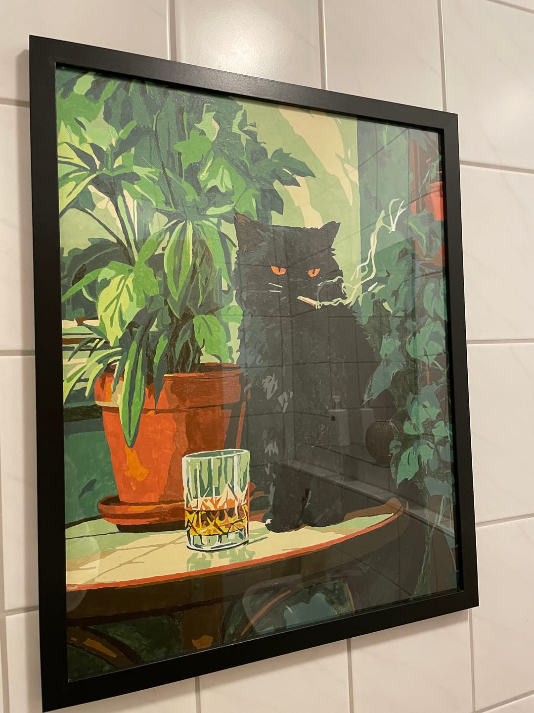 Customer photo review of Malen nach Zahlen - Grumpy Cat