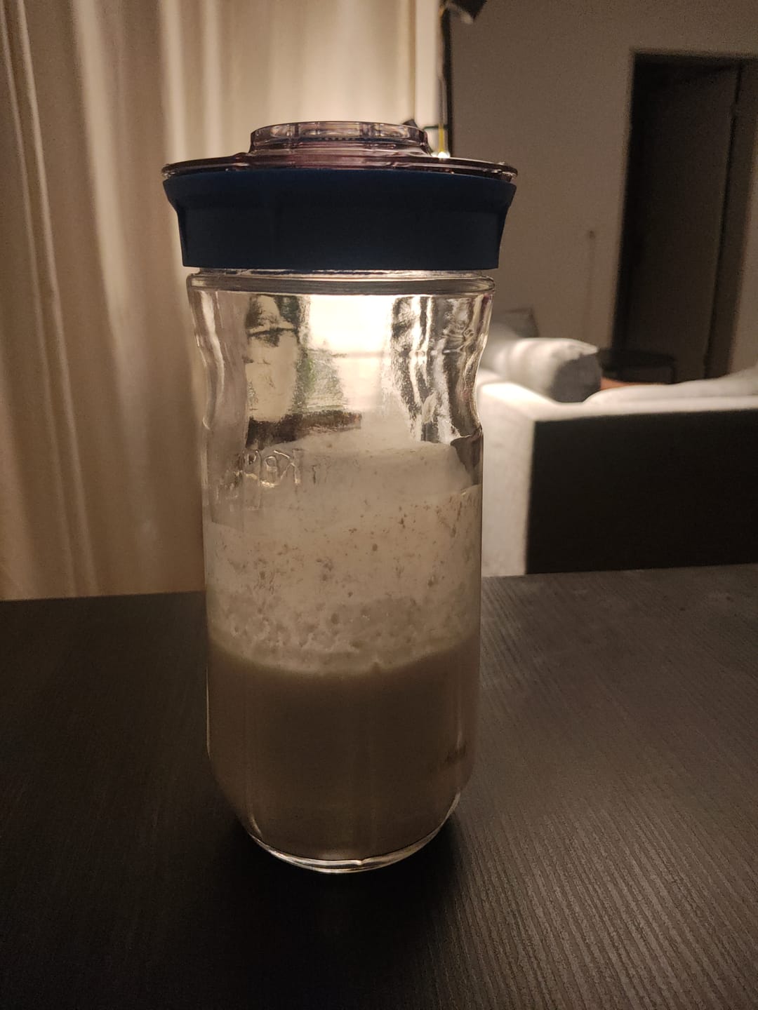 Customer photo review of KEFIRKO DIY Glas (1.4L) / BLAU