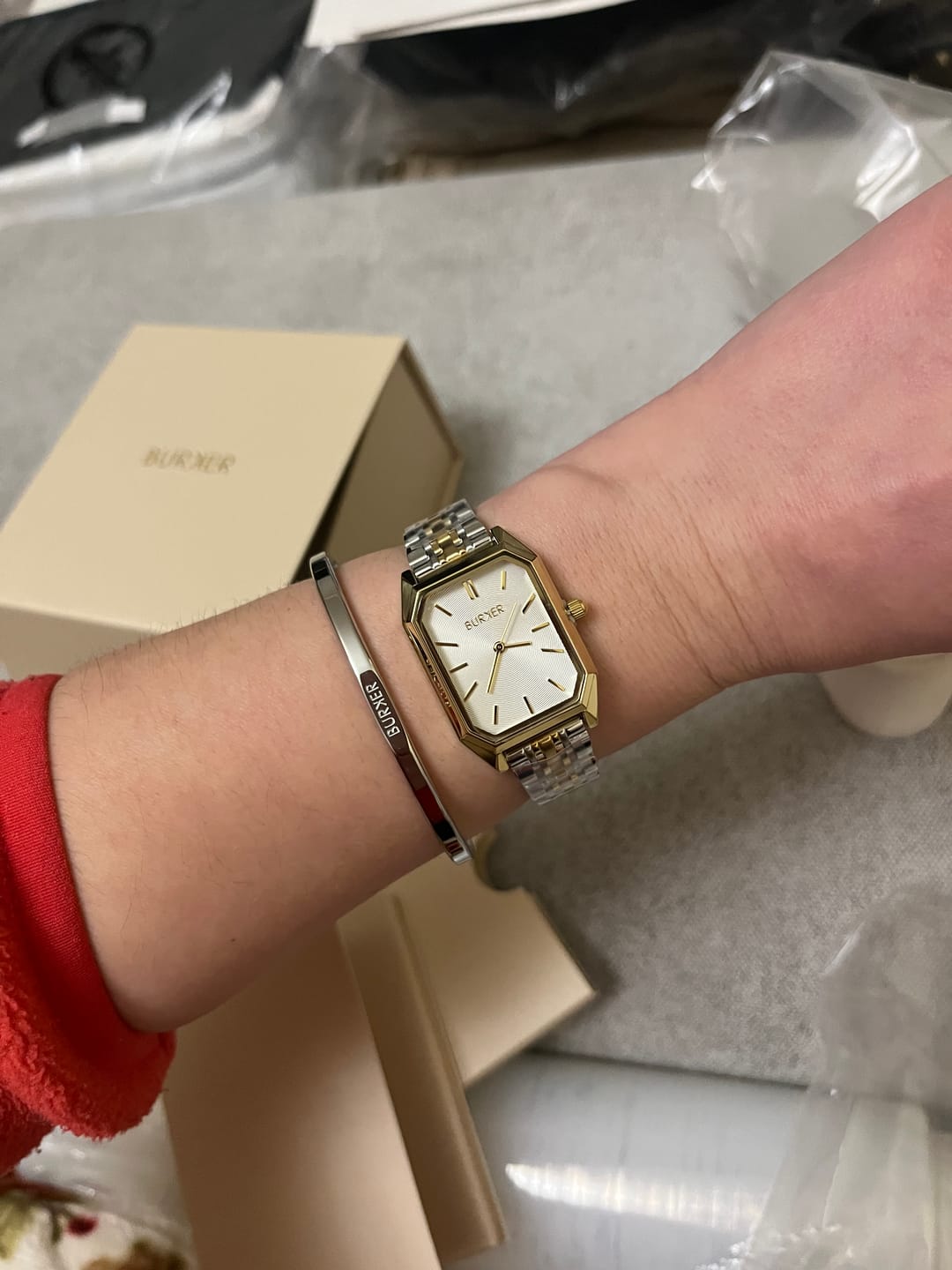 Customer photo review of Isabell Gold Silver