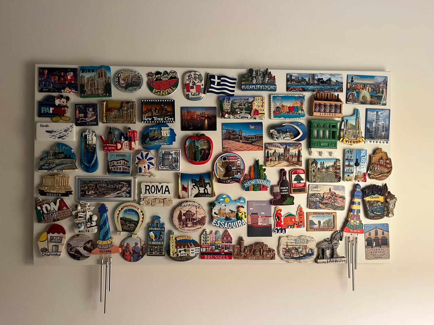 Customer photo review of Metal Magnet Panosu Beyaz