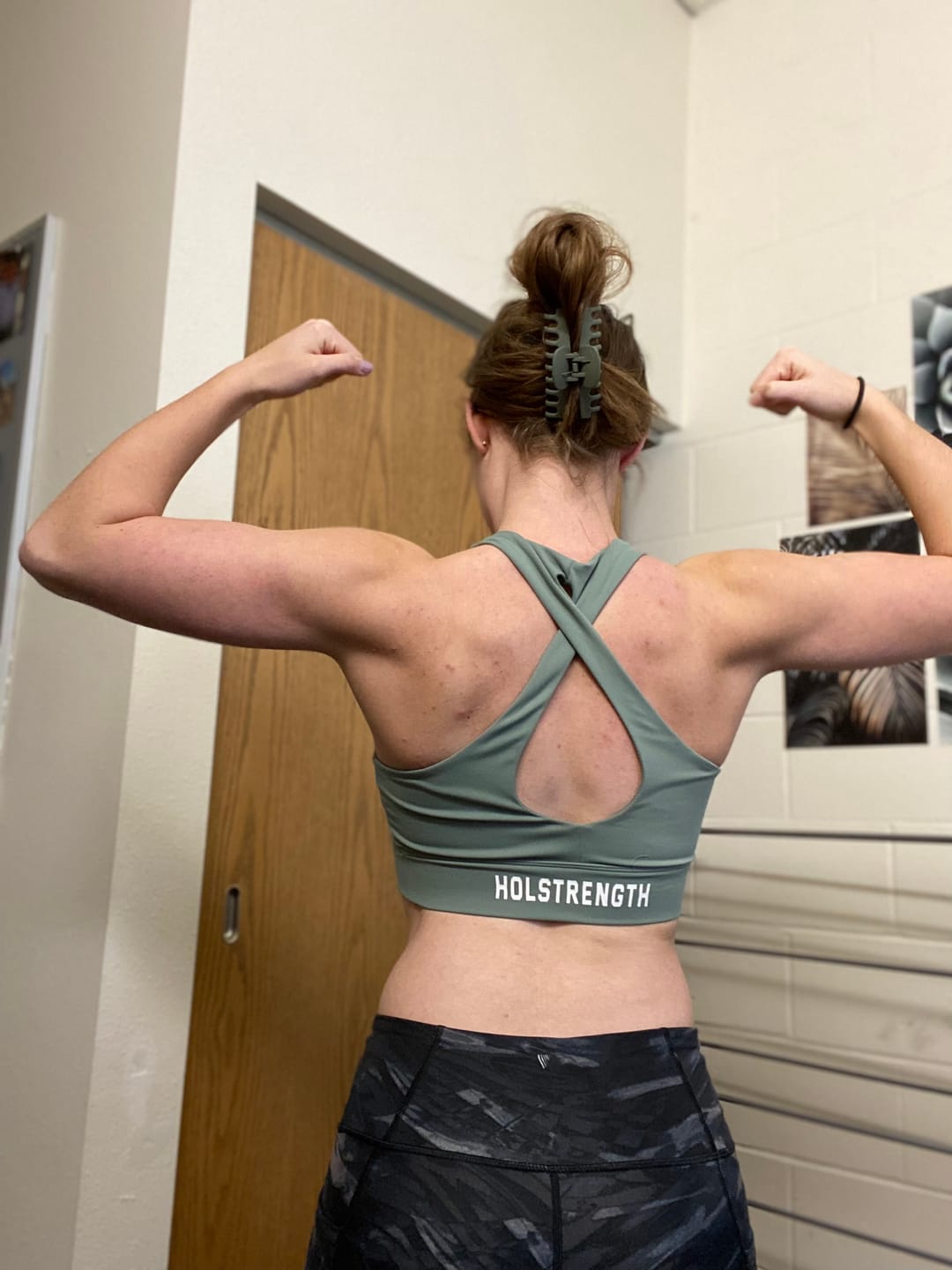 Customer photo review of Essential Sports Bra