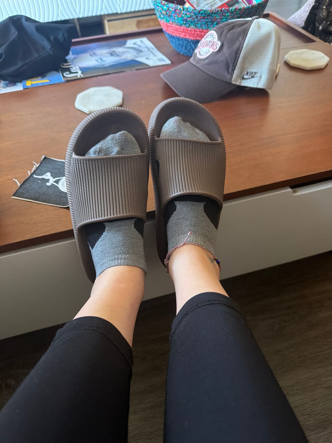 Customer photo review of Cloud Slides - Original Cushion Comfort