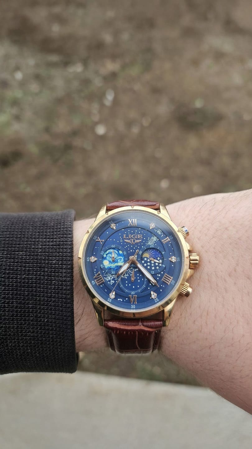 Customer photo review of LIGE - Azure