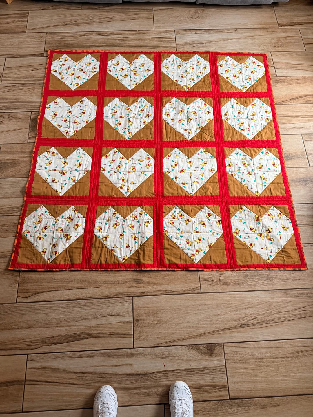 Customer photo review of Angel Wings Polycotton Fabric