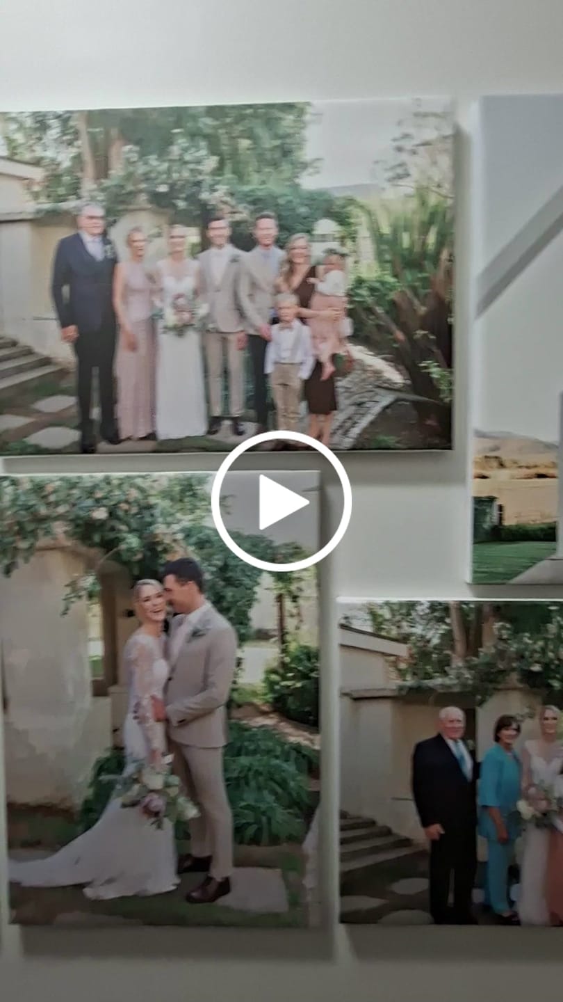 Customer video review of 4 x A4 Canvas Combo