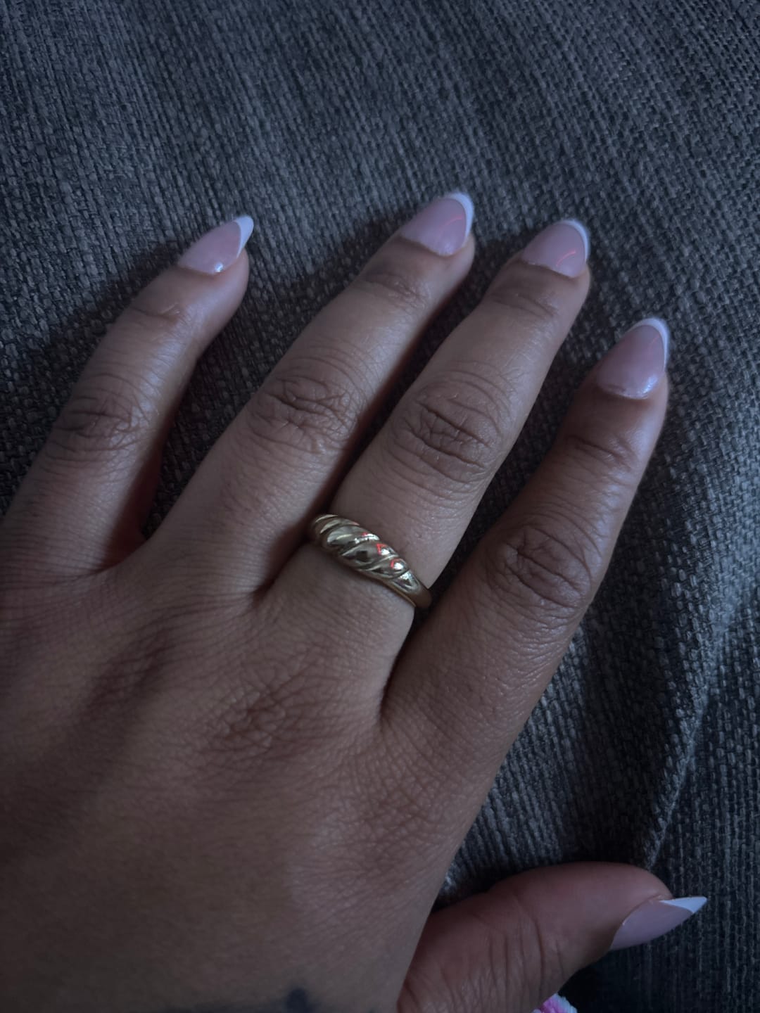 Customer photo review of Twisted Ring