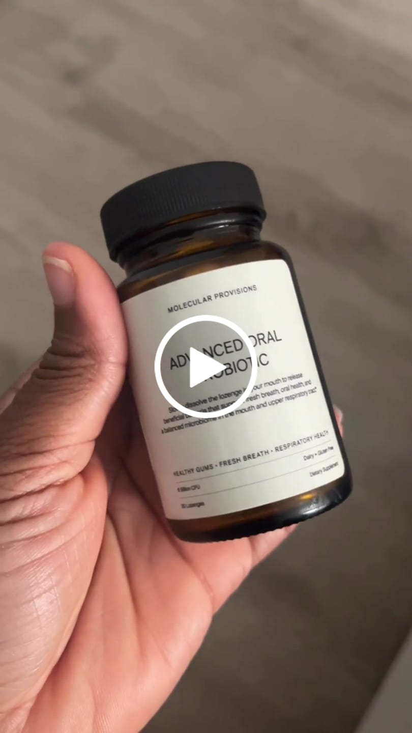 Customer video review of Advanced Oral Probiotic Mint