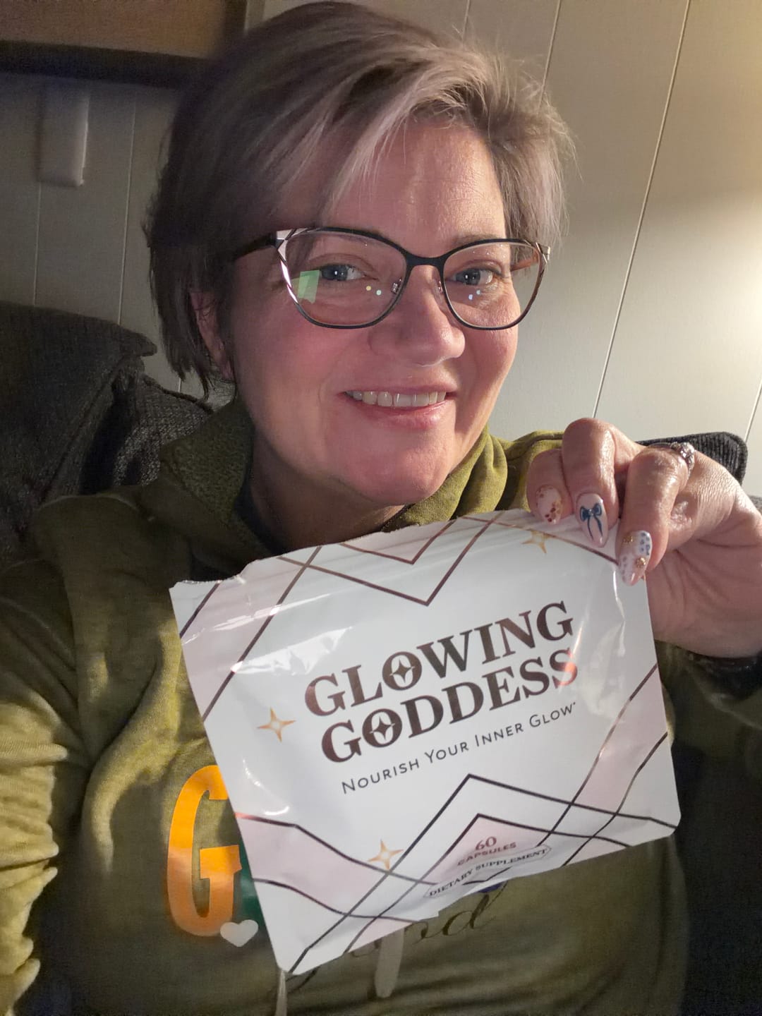 Customer photo review of GODDESS CAPSULES
