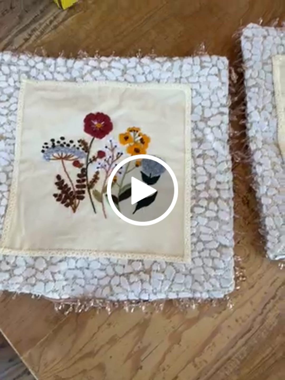 Customer video review of Joanne Beaded Teardrop Fringe Trim (Sold by the Yard)