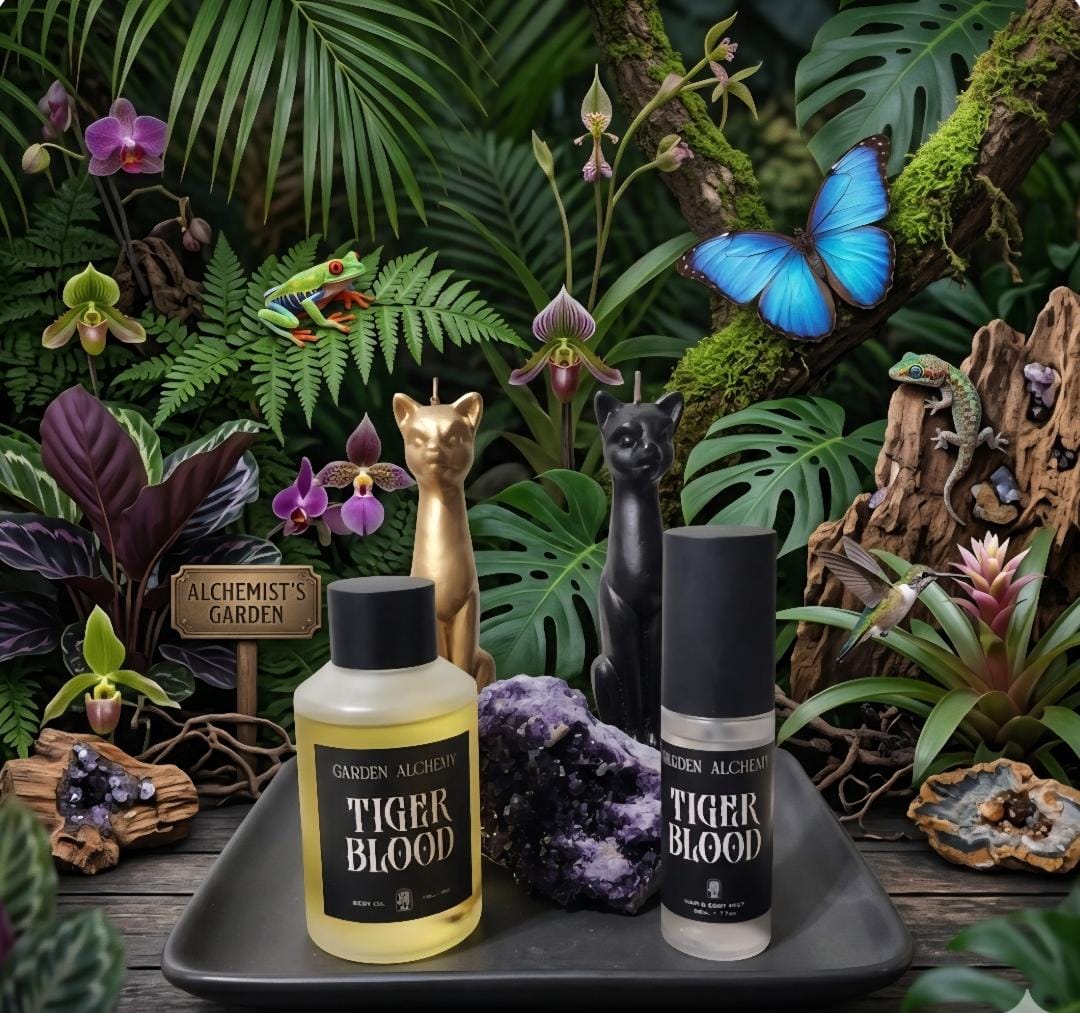 Customer photo review of TIGER BLOOD BODY OIL