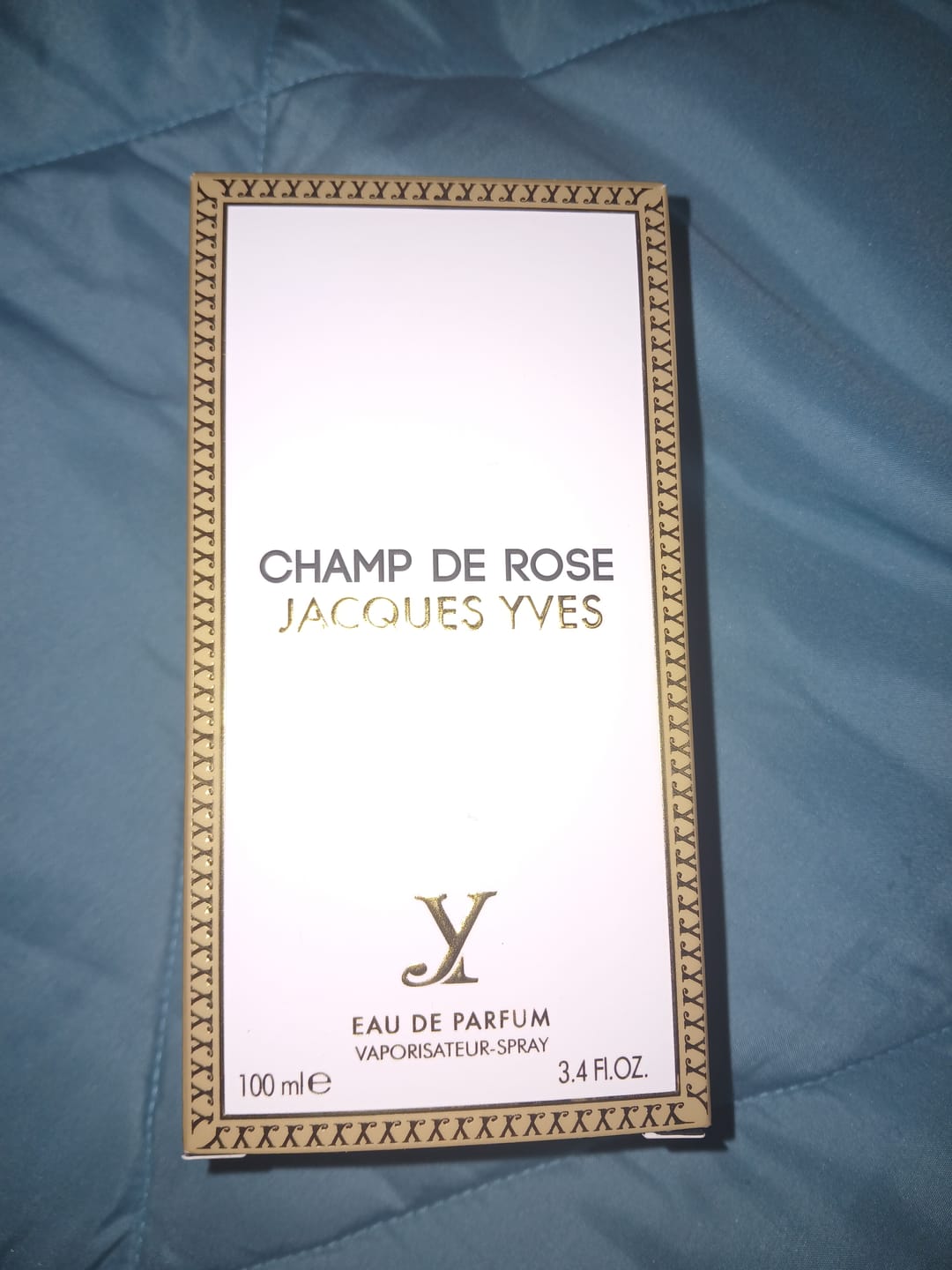 Customer photo review of Champ De Rose Jacques Yves EDP perfume 100ml