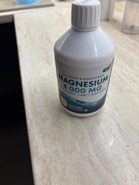 Customer photo review of Swedish Nutra – Liquid Magnesium Bisglycinate, skystas magnio bisglicinatas geram miegui, energijai, nervų sistemai ir raumenims, 500 ml
