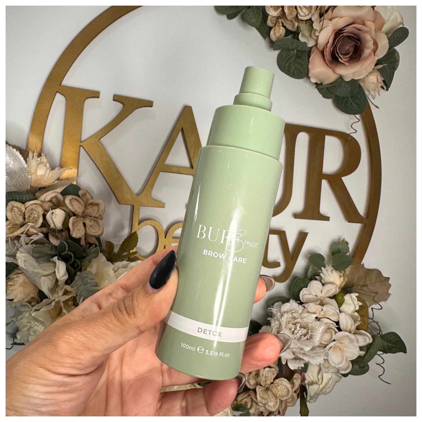 Customer photo review of Brow Care - Detox - 100ml