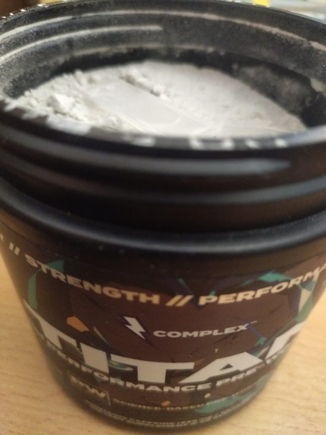 Customer photo review of Titan Pre-workout