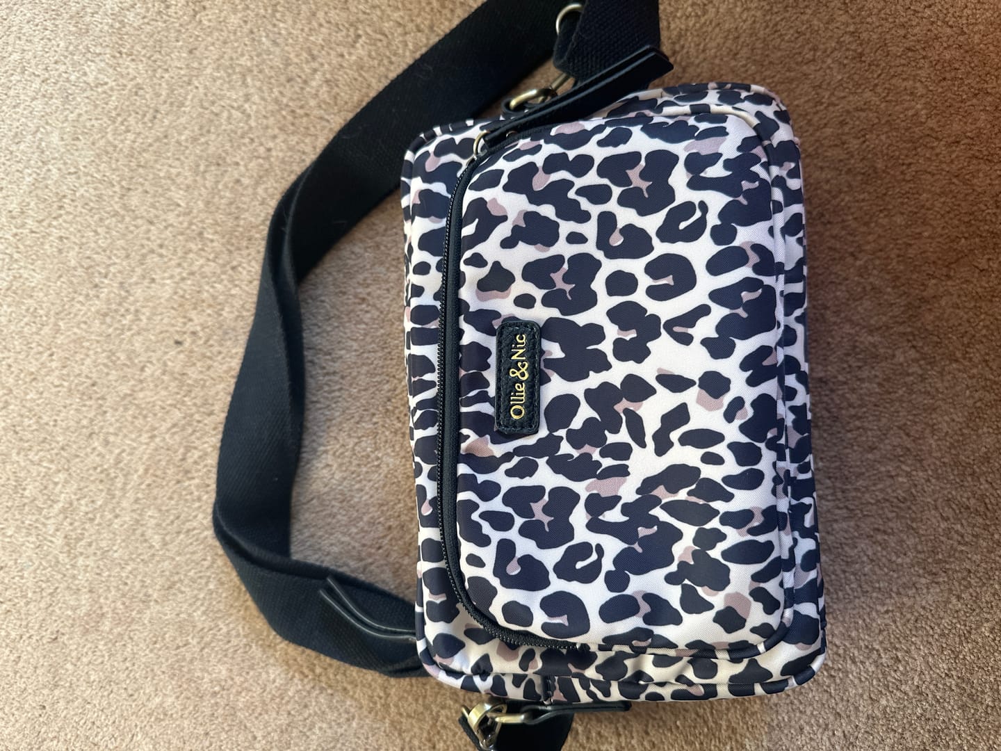 Customer photo review of Doyle Crossbody - Leopard