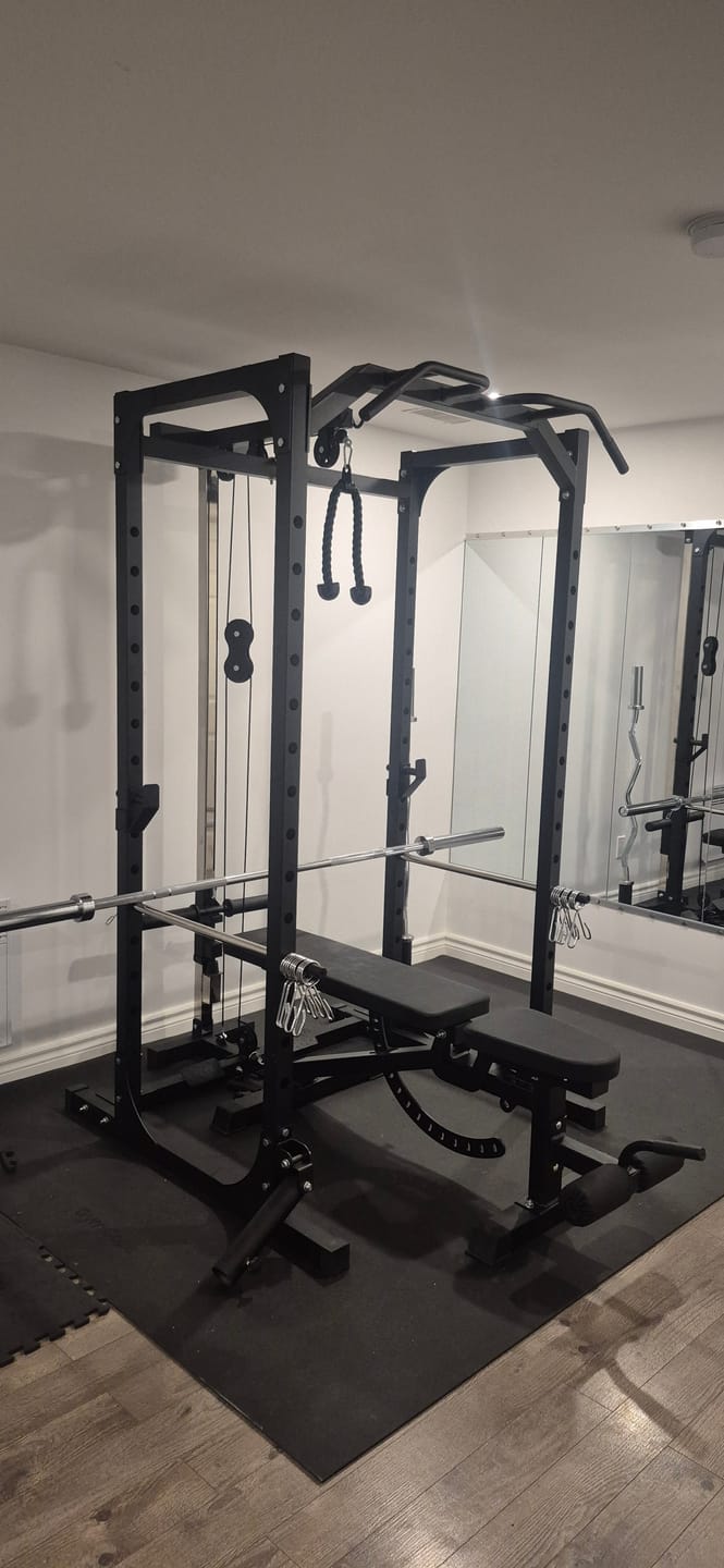 Customer photo review of Banc d’Entrainement Ajustable Semi-Commercial LF-03