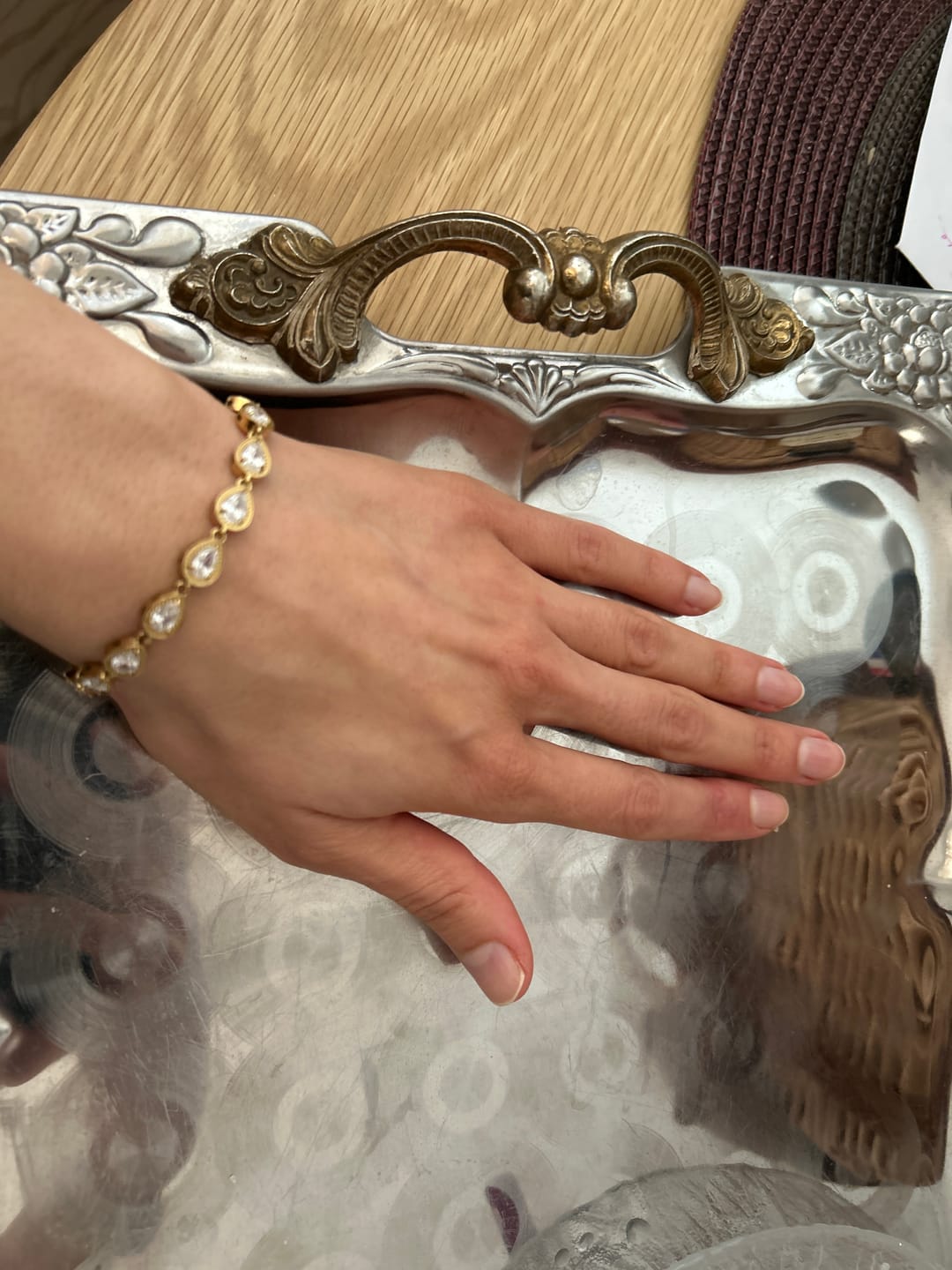 Customer photo review of TEAR. bracelet