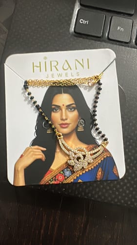 Customer photo review of Shubh Loop Mangalsutra