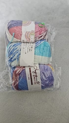 Customer photo review of 50g Wool Blended Ball Yarn