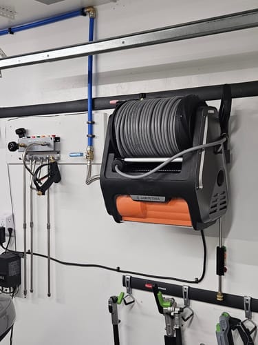 Customer photo review of Grandfalls Retractable Pressure Washer Pro