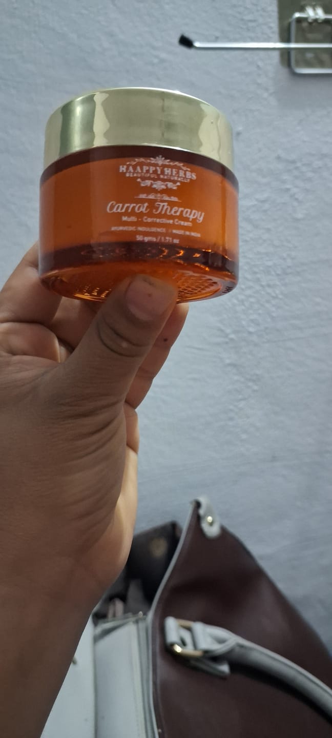 Customer photo review of Carrot Therapy Multi Correct Cream