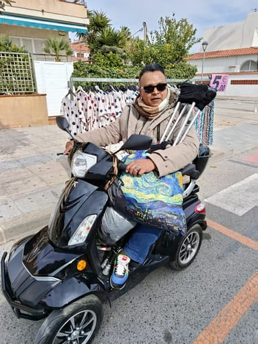 Customer photo review of Scooter Eléctrico TEKUON Faster xtrem IVA Reducido
