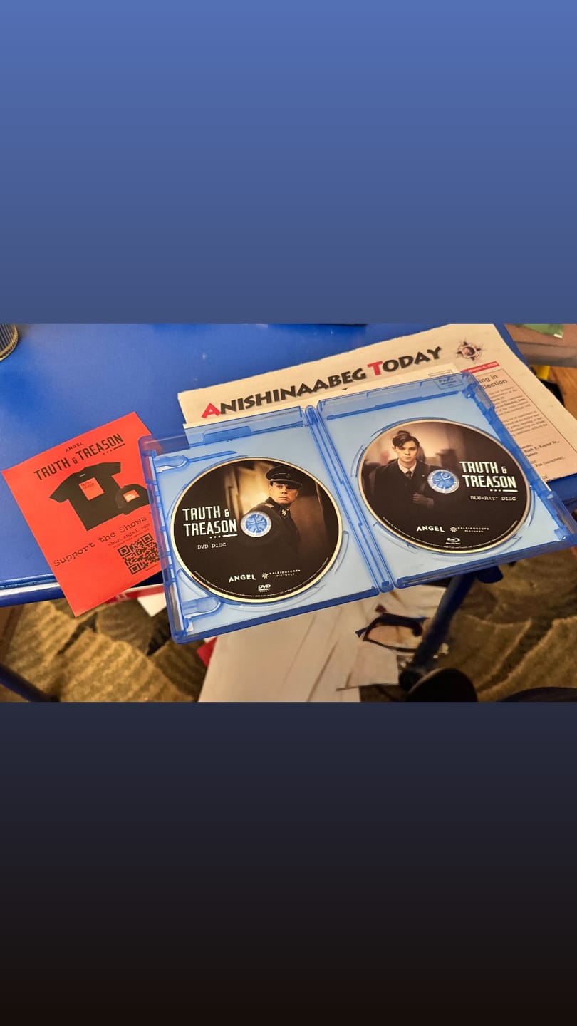 Customer photo review of Truth & Treason Blu-ray + DVD
