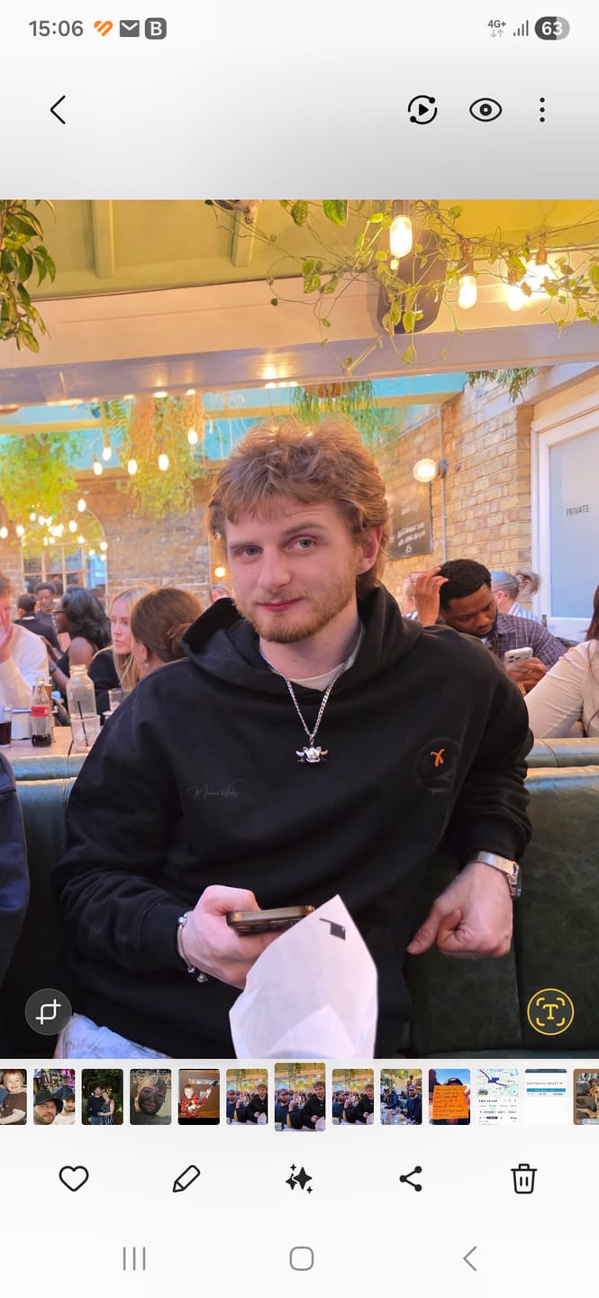 Customer photo review of Smiler Black Edition Hoodie