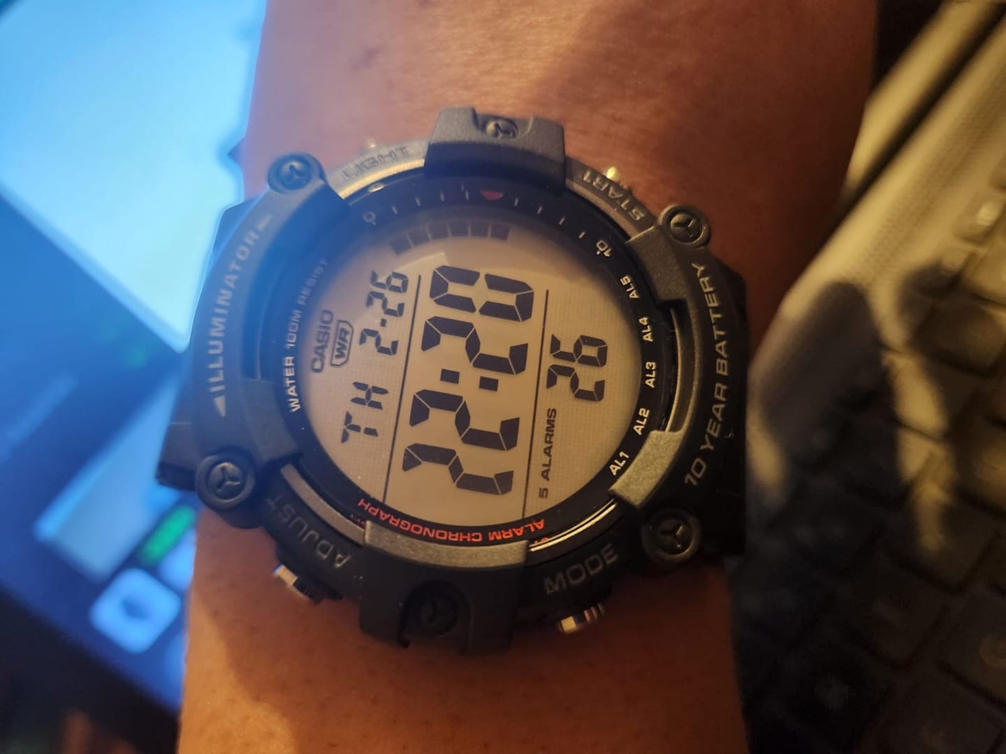 Customer photo review of Reloj Casio Vintage AE-1500WH-1AVDF Negro